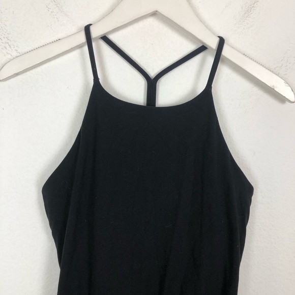 Lululemon Sun Setter Nulu Workout Tank Top Black Size 6 - Picture 4 of 8